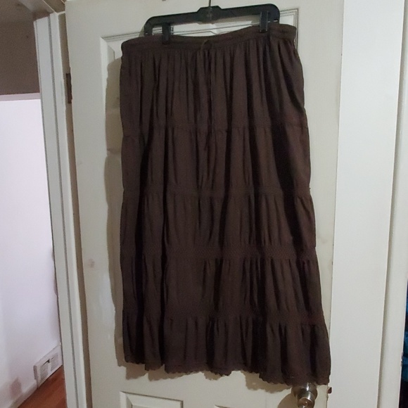 Lane Bryant Dresses & Skirts - VGU size 3x Tiered Boho Peasant Skirt Lane Bryant Dresses & Skirts - VGU size 3x Tiered Boho Peasant Skirt